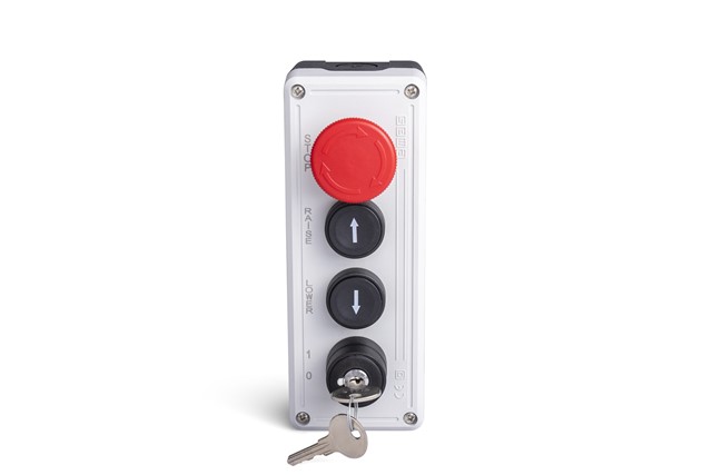 PY Series Plastic 4 Holes CP200E + 2*CP102DHOY + CP100AA20 Grey-Black Control Box